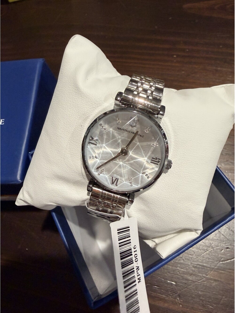 Invicta x Montrose Prestige Classic Stainless Steel Silver Sunburst Watch